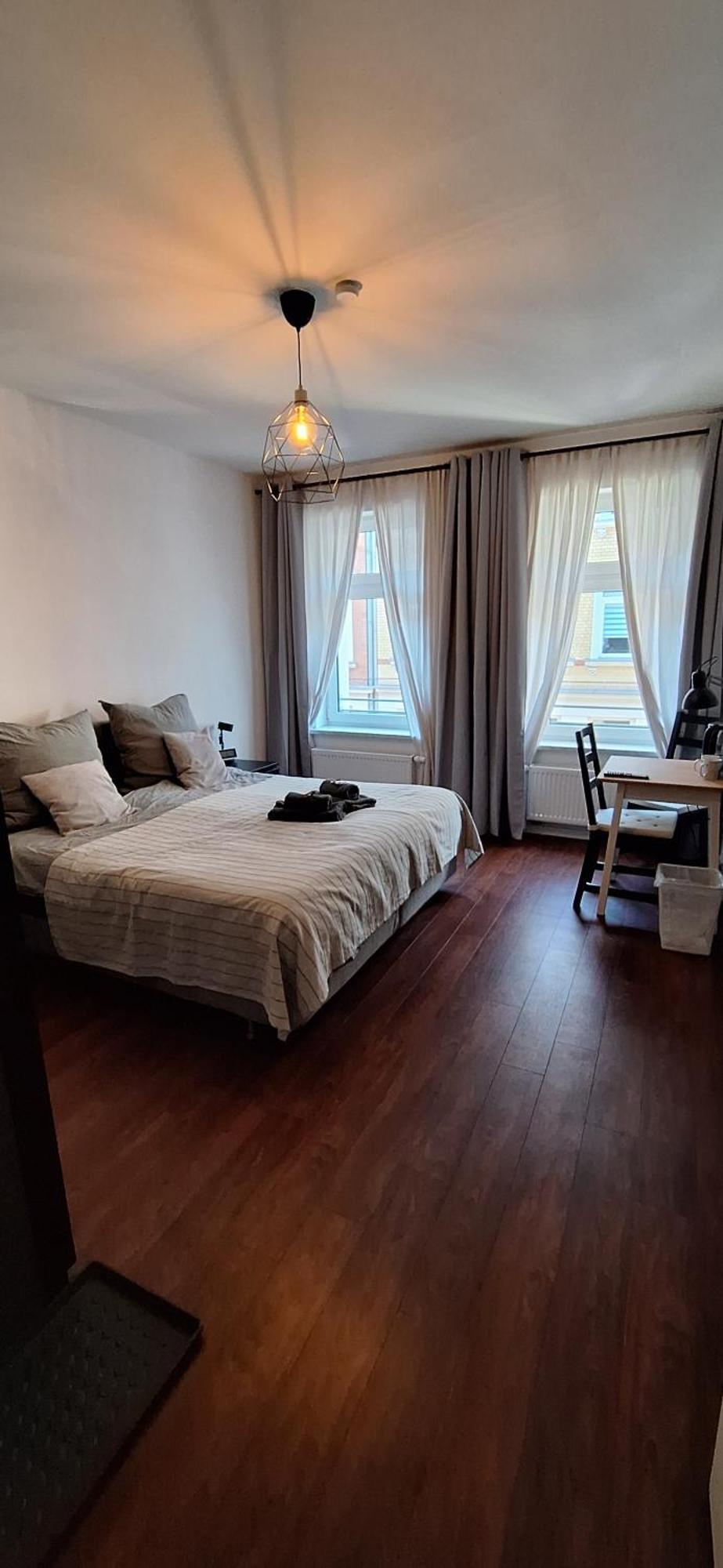 Modernes Einraumzimmer Mit Eigenem Bad, Balkonnutzung, Zentrumsnah - In 10 Minuten Mit Dem Rad Oder Dem Oepnv Zur Arena Und In Leipzigs Innenstadt